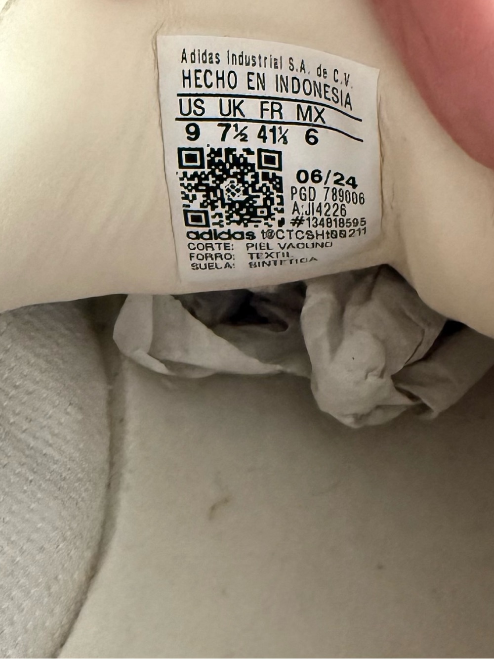 Adidas Sambae Leopard Off White JI4226 - Picture 9 of 11